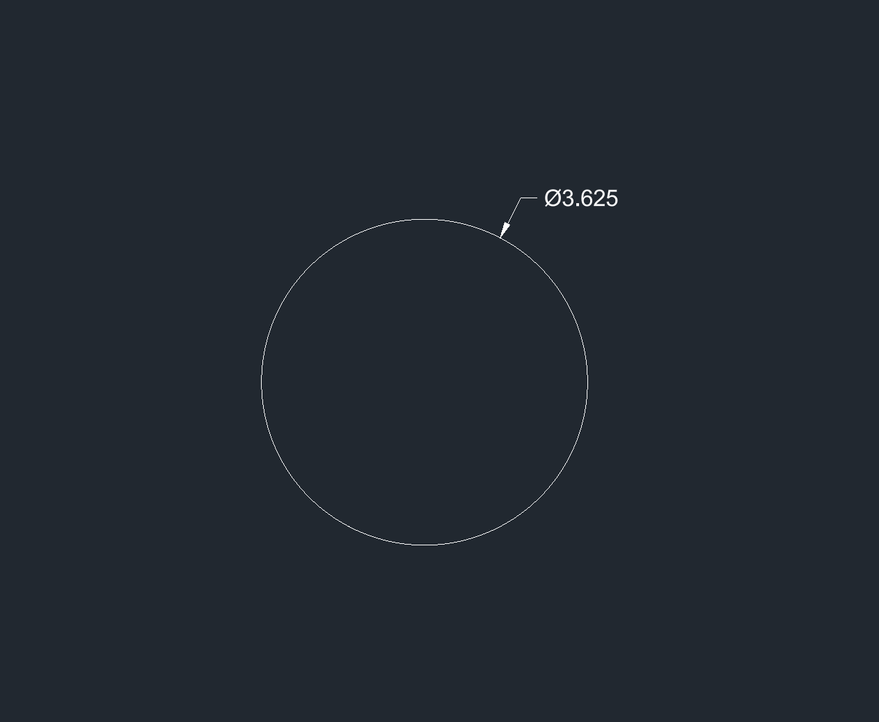 Round Coaster 3.625”