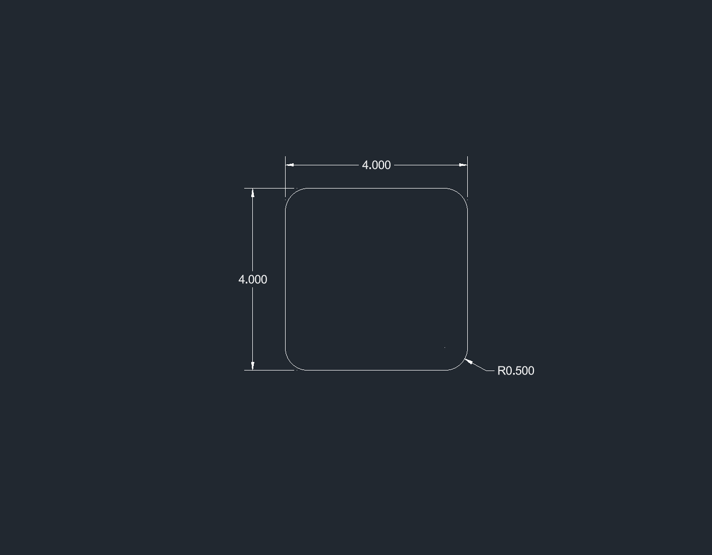 Square Coaster 4.00” x 4.00"