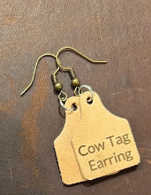 Cow Tag Earing